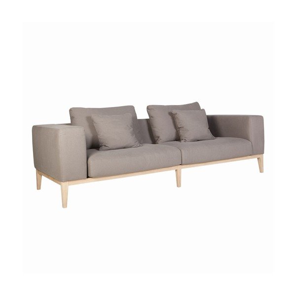 Pohovka pre troch Vincent Luis Light Brown-image-1