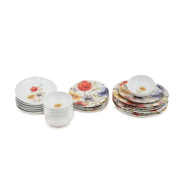 24-dielny set porcelánového riadu Kütahya Porselen Herbejo-image-2