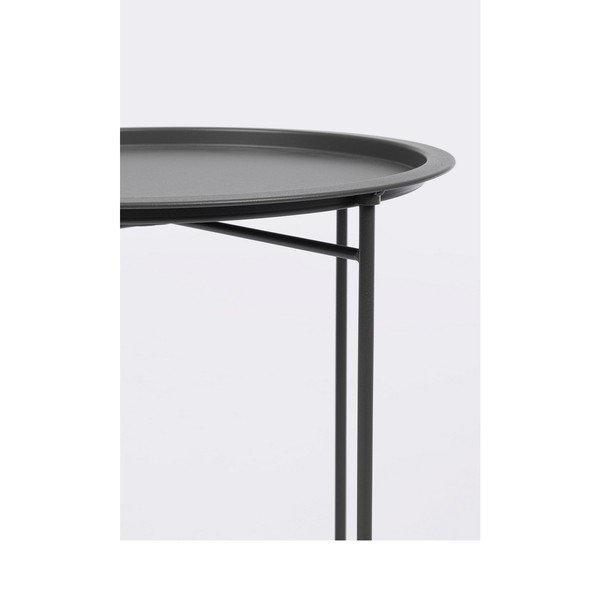 Oceľový okrúhly záhradný stolík ø 46 cm Austin – Bizzotto-image-1