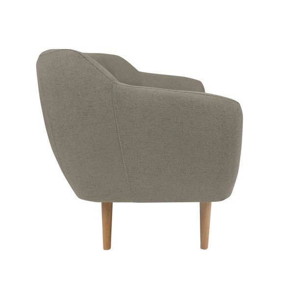 Hnedá dvojmiestna pohovka so svetlými nohami Mazzini Sofas Sicile-image-3