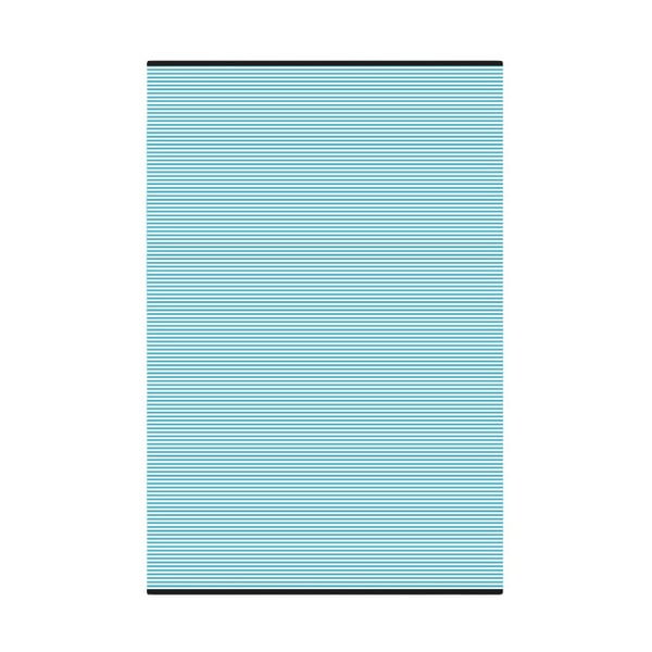 Modro-biely obojstranný vonkajší koberec Green Decore Farah, 90 × 150 cm