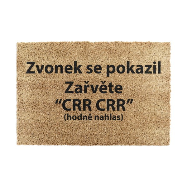 Rohožka z kokosového vlákna 40x60 cm Crr Crr – Artsy Doormats