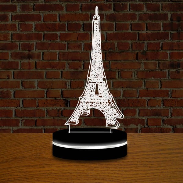 Svetlo s 3D efektom Eiffelovka