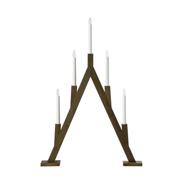 Tmavohnedá vianočná svetelná dekorácia Bjurfors – Markslöjd