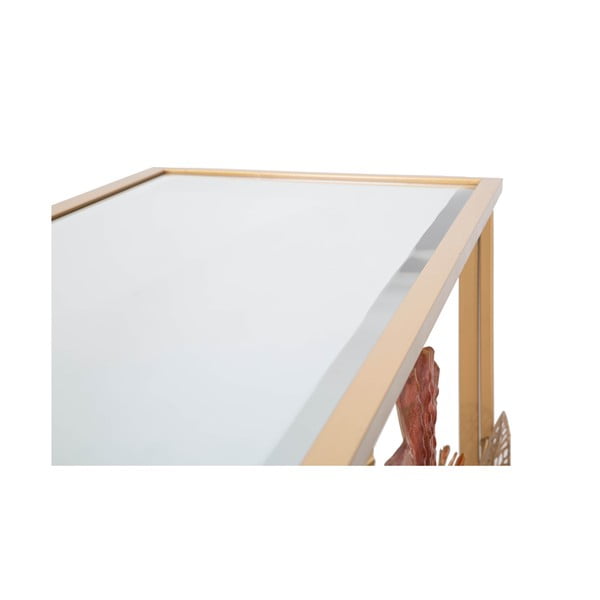 Oranžový konzolový stolík 41.5x114 cm Glam Redy – Mauro Ferretti-image-4