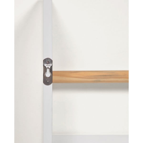 Biela poschodová detská polica 50 cm Gopi – Kave Home-image-4