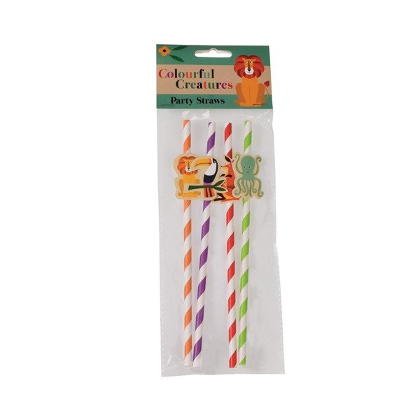 Sada 4 slamiek Rex London Colourful Creatures-image-2