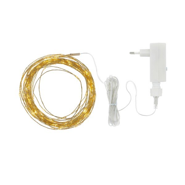 Svetelná LED reťaz Sirius Knirke, dĺžka 7,9 m