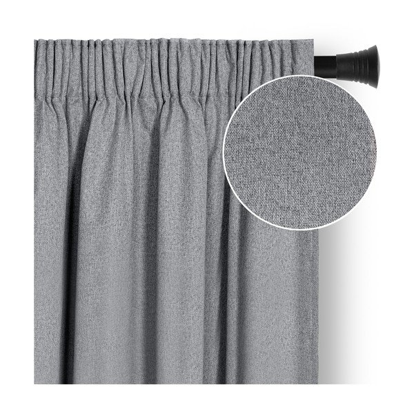 Sivý zatemňovací záves 140x250 cm Corita – Restilo