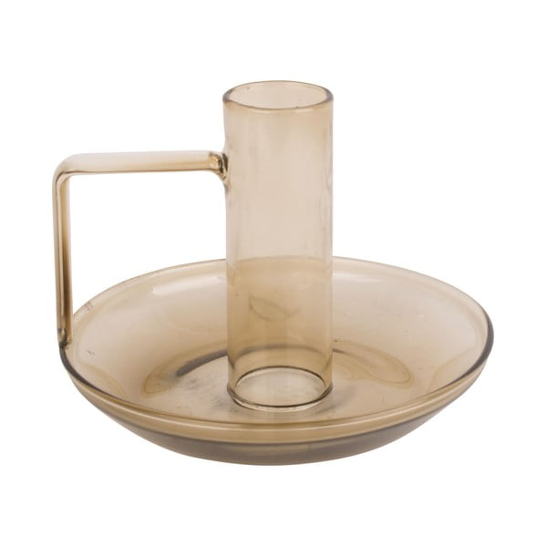 Svetlohnedý sklenený svietnik PT LIVING Mod-image-3