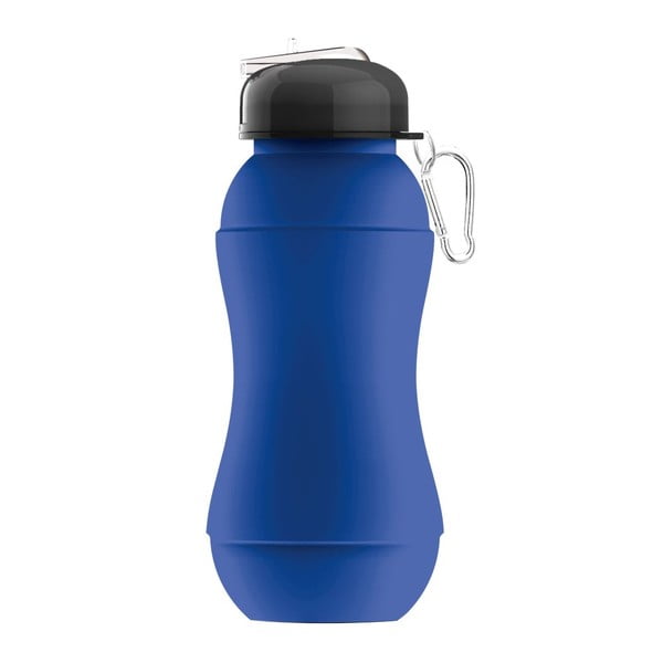 Športová fľaša Sili-Squeeze, modrá, 700 ml