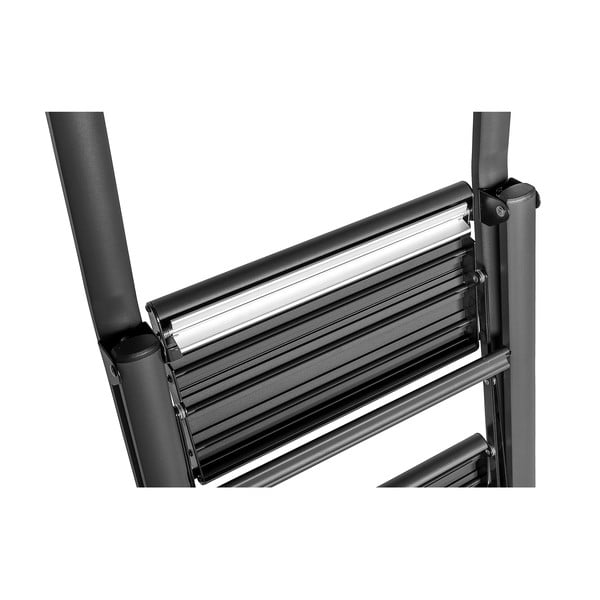 Čierne schodíky Wenko Compact, výška 91,5 cm-image-3
