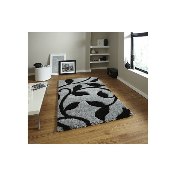 Koberec Think Rugs Fashion Grey Black, 120 × 170 cm-image-1