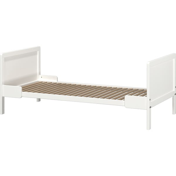 Biela postieľka z masívneho dreva 70x140 cm Alkmaar – Germania-image-2