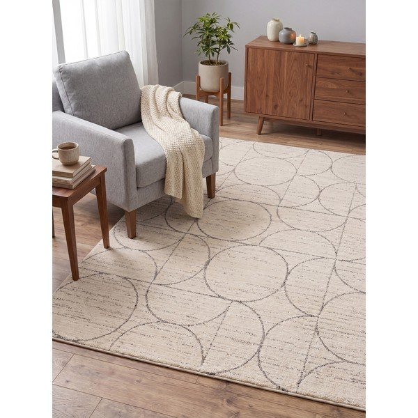 Krémovobiely koberec 120x160 cm Oslo – Asiatic Carpets-image-3