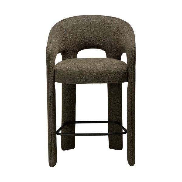 Khaki barová stolička (výška sedadla 67 cm) Splendor – DAN-FORM Denmark-image-1