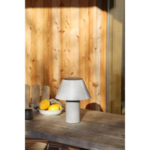 LED stolové vonkajšie svietidlo so stmievačom so solárnym panelom/na USB ø 25 cm Vivo – Markslöjd-image-1