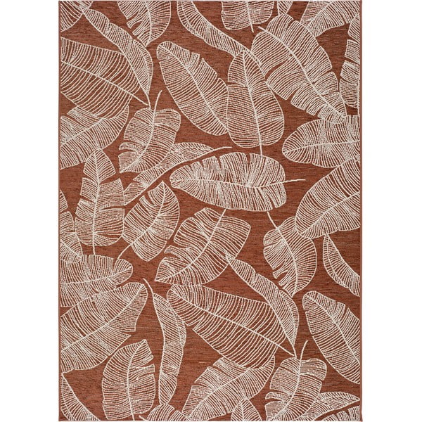 Oranžový vonkajší koberec Universal Sigrid, 58 x 110 cm