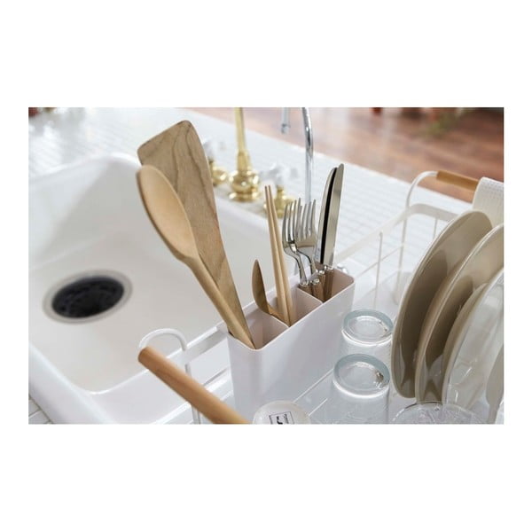 Odkvapávač s detailom z bukového dreva YAMAZAKI Tosca-image-2