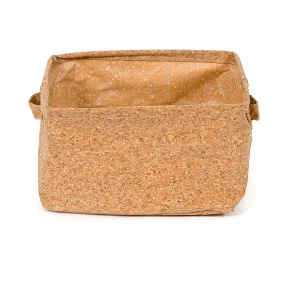 Úložný korkový košík Compactor Cork Iron Frame Basket, 25 x 15 cm