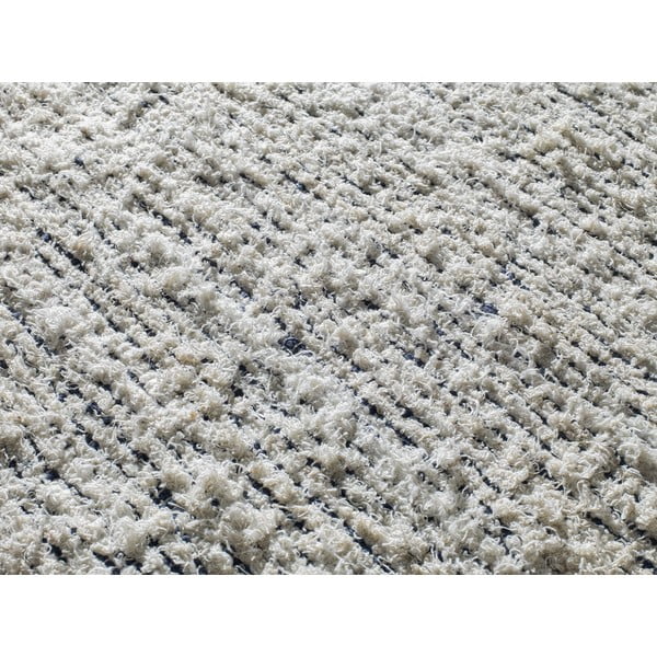 Krémovobiely ručne tkaný bavlnený koberec 60x110 cm Reimagine – Universal-image-3