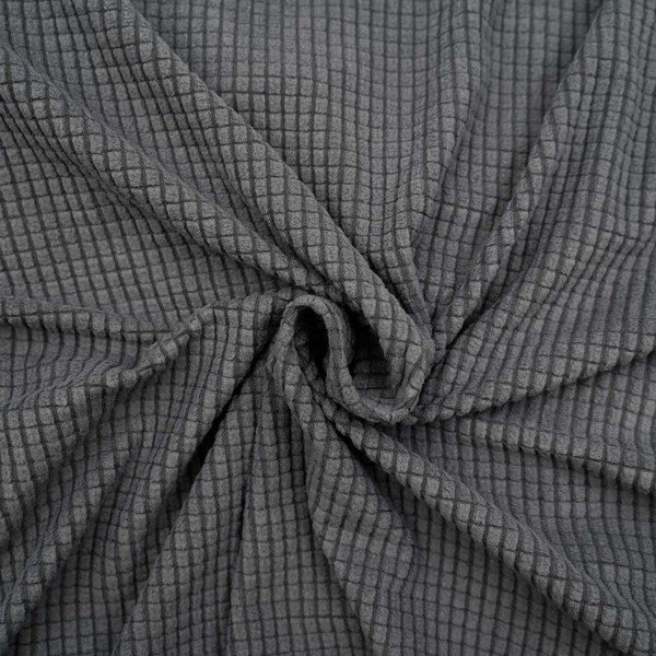 Antracitový 3-miestny napínací poťah na pohovku Sacha – douceur d'intérieur-image-1