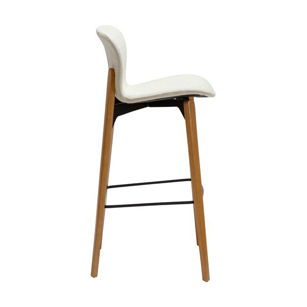 Krémovobiela barová stolička (výška sedadla 77,5 cm) Paragon – DAN-FORM Denmark-image-2