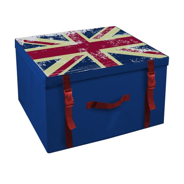 Úložná krabica Ordinett Union Jack, 50 x 40 cm