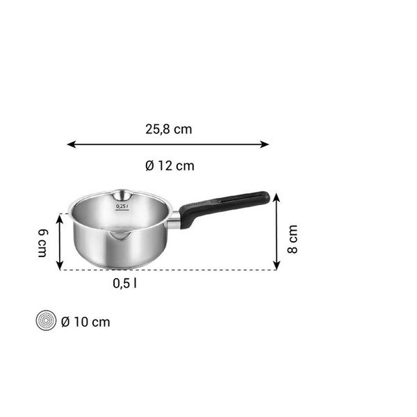 Antikoro rajnica na indukciu 500 ml Brava – Tescoma-image-3
