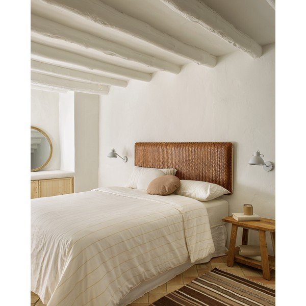 Podnožka z teakového dreva Kave Home Safara-image-3