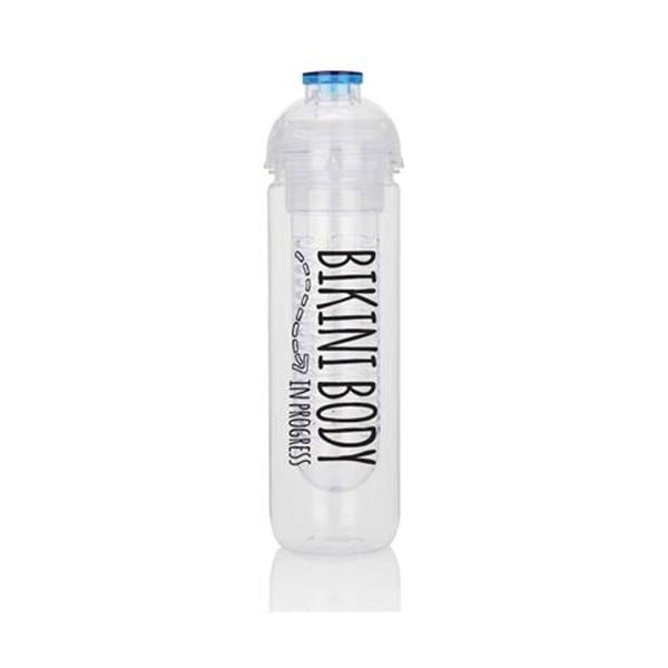 Motivačná fľaša so sitkom na ovocie XD Design Bikini Body, 500 ml