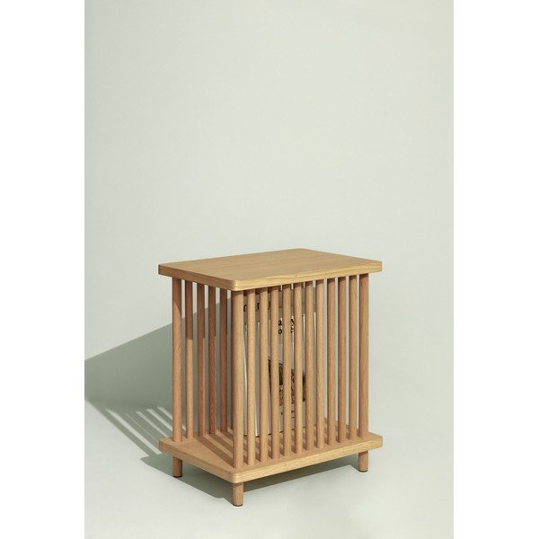 Odkladací stolík v dekore duba 27x37 cm Acorn – Hübsch-image-3