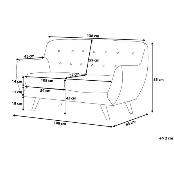 Smaragdovozelená dvojmiestna pohovka so zamatovým poťahom Monobeli Willy-image-2