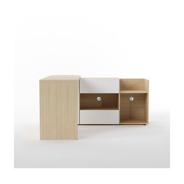 Pracovný stôl s doskou v dubovom dekore 48x159 cm Tango – TemaHome-image-4