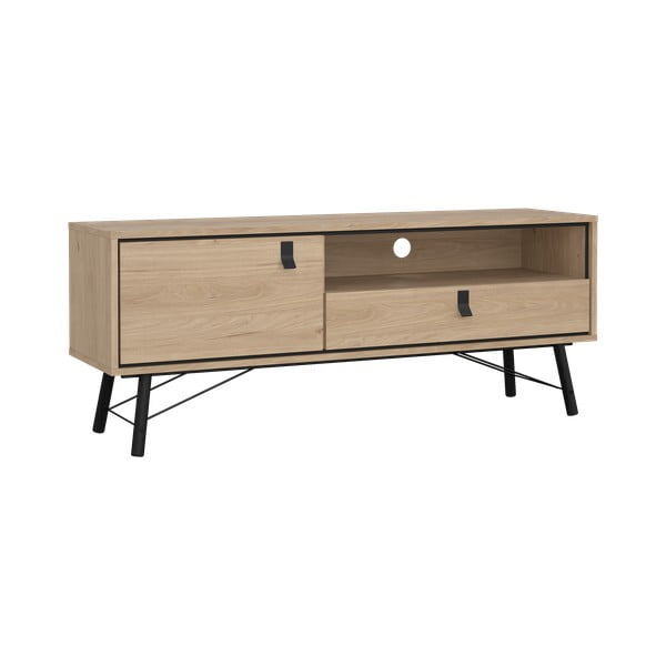 TV stolík v dekore duba v prírodnej farbe 150x60x40 cm Ry – Tvilum-image-2