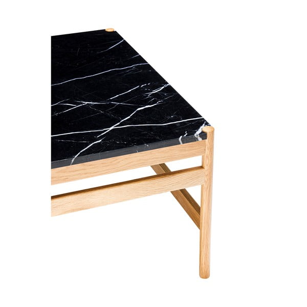 Mramorový odkladací stolík 40x60 cm Raw – Hübsch-image-2