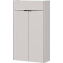 Krémovobiela závesná skrinka 56x97x22 cm Ameca – Germania