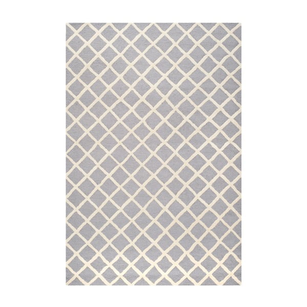 Svetlosivý vlnený koberec Safavieh Sophie, 182 × 274 cm