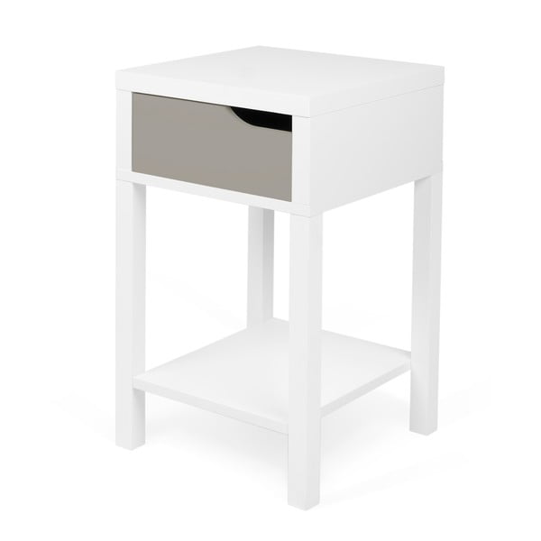 Nočný stolík Side Table Grey-image-1