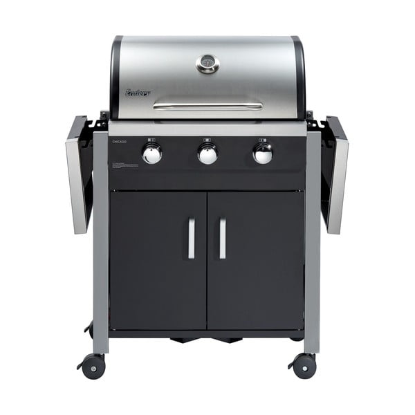 Čierny plynový vonkajší gril ENDERS Chicago 3-image-3