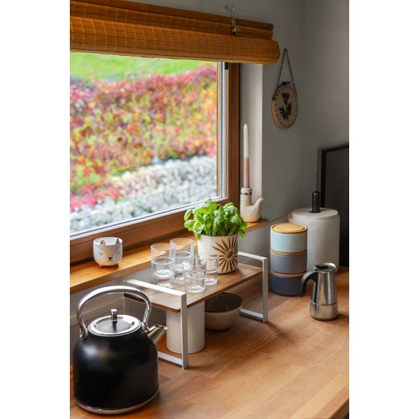 Biely terakotový kvetináč Bloomingville Idris, výška 12 cm-image-2