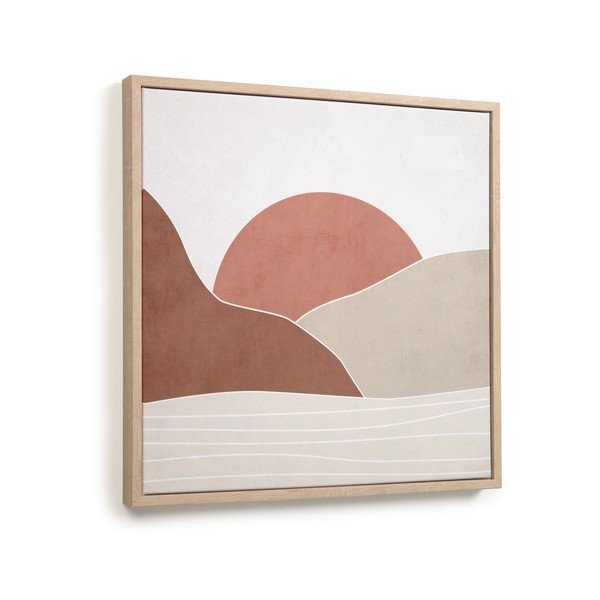 Obraz Kave Home Izem, 40 x 40 cm