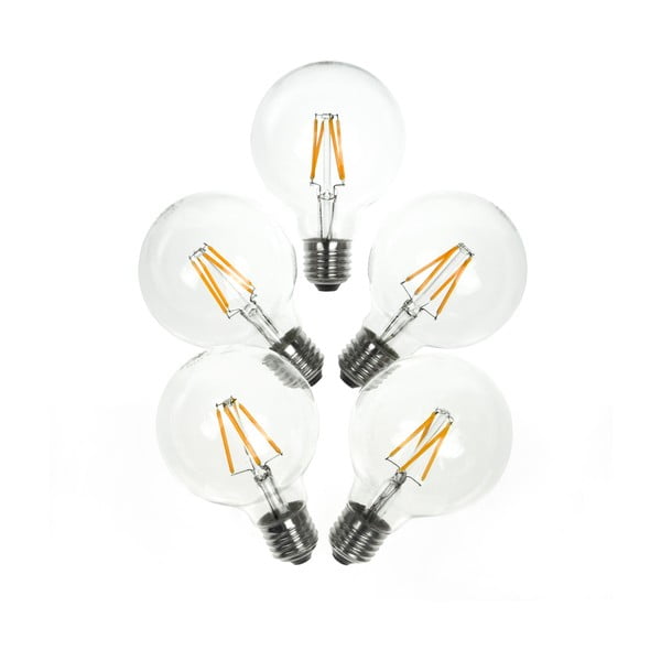 Sada 5 LED žiaroviek Bulb Attack POP Crown, 4 W