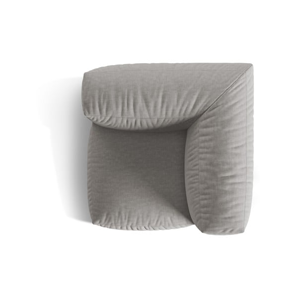 Svetlosivý modul pohovky (variabilný) Martina – Micadoni Home-image-3