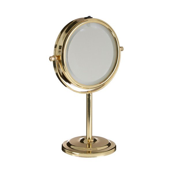 Kozmetické zrkadlo s osvetlením/zväčšovacie (zväčšenie 2x) ø 15 cm Cassini – Premier Housewares-image-2