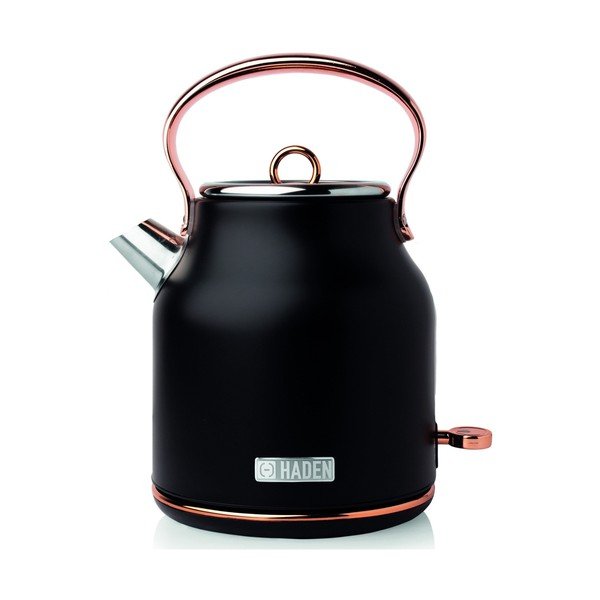 Čierna rýchlovarná kanvica 1,7 l Heritage - Haden