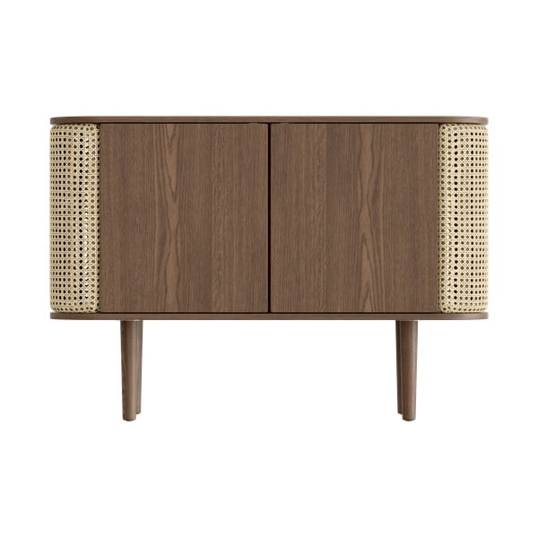 Nízka komoda v dekore duba v hnedo-prírodnej farbe 109x75 cm Treasures – UMAGE-image-3