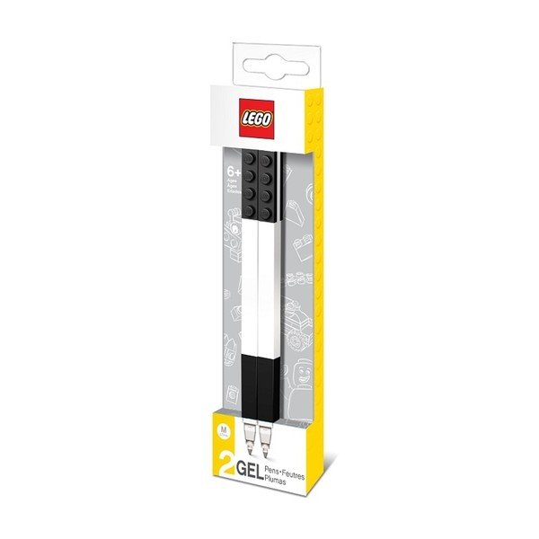 Sada 2 čiernych gélových pier LEGO®-image-1