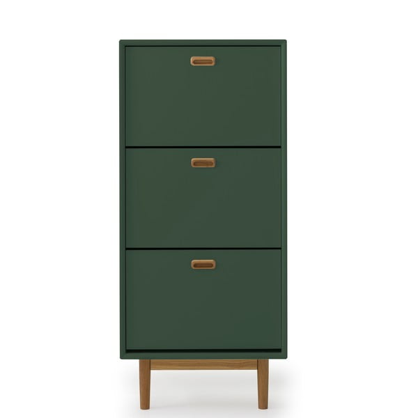 Zelená výklopná skrinka na topánky Svea – Tenzo-image-2