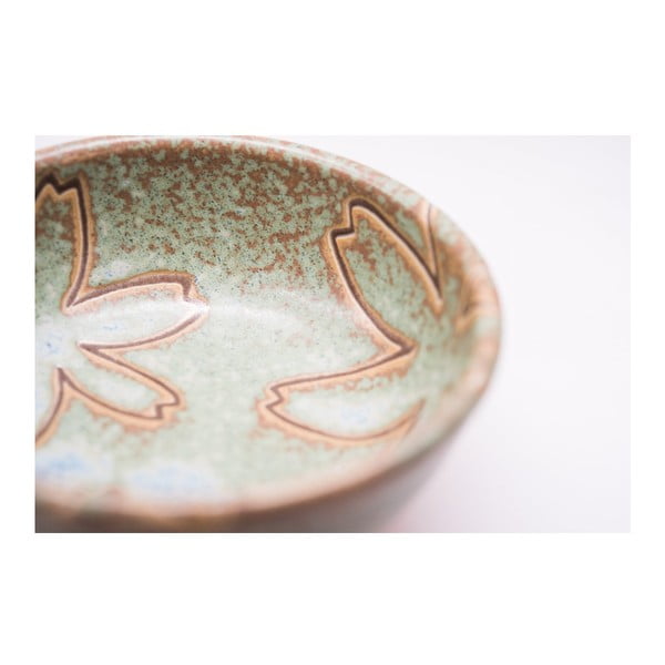 6-dielny set zeleného keramického riadu na sushi MIJ-image-1